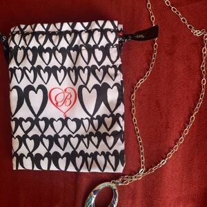 BrightonTerra Blue Hoop Necklace